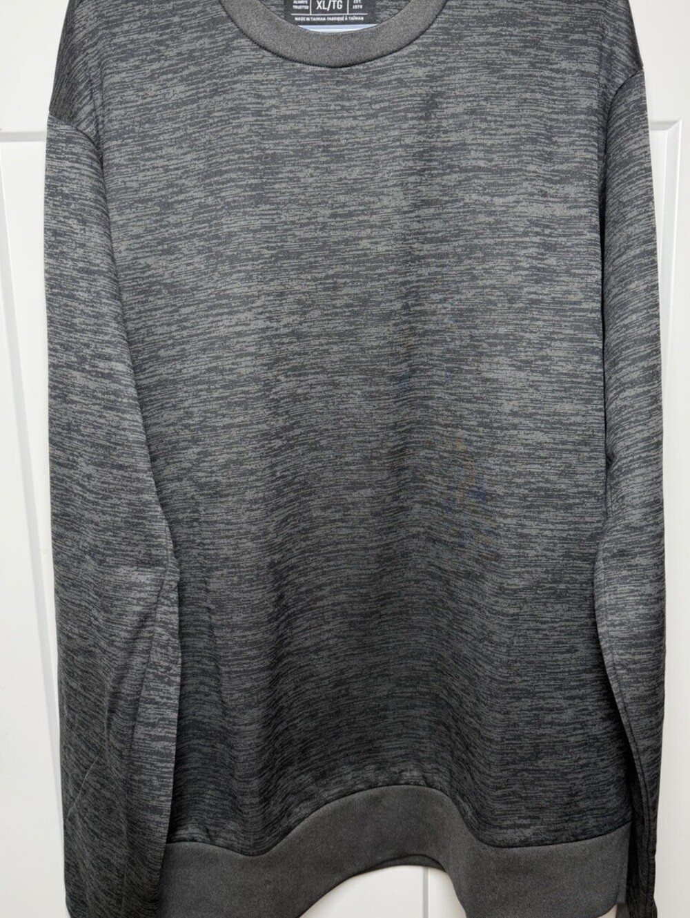 DAKINE Liberator LW Crew Mens XL Black Heather Snow Fleece Thumbholes NWT